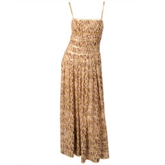 Vintage 1970's PaulineTrigere  Dress & Top