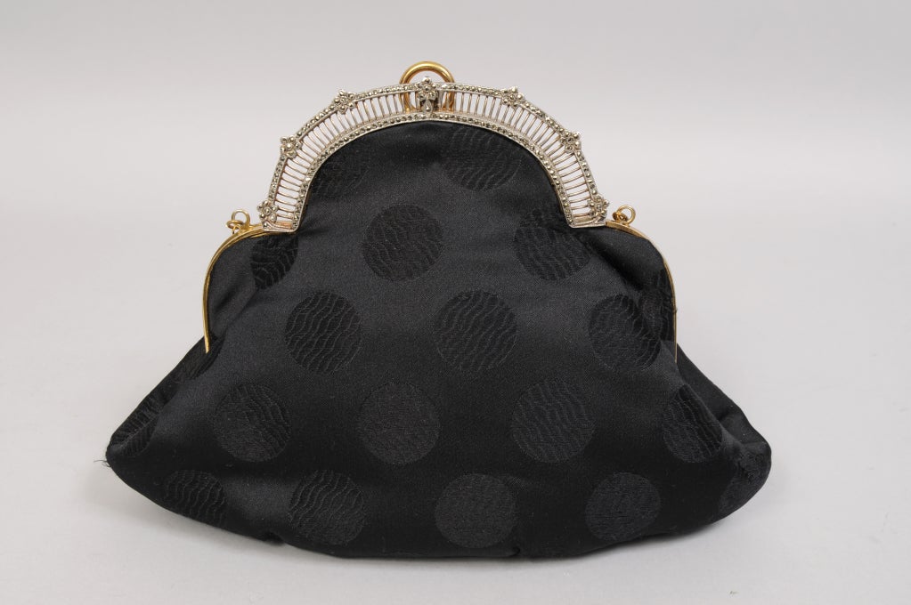Jacomo, Paris Marcasite and Silk Bag at 1stDibs | jacomo bags Jacomo, Paris Marcasite and Silk Bag at 1stDibs | jacomo bags