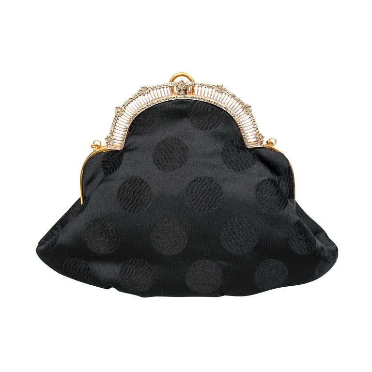 Jacomo, Paris Marcasite 
Silk Bag