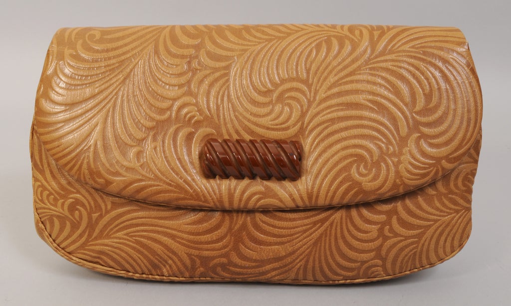Jacomo Tooled Leather Bag