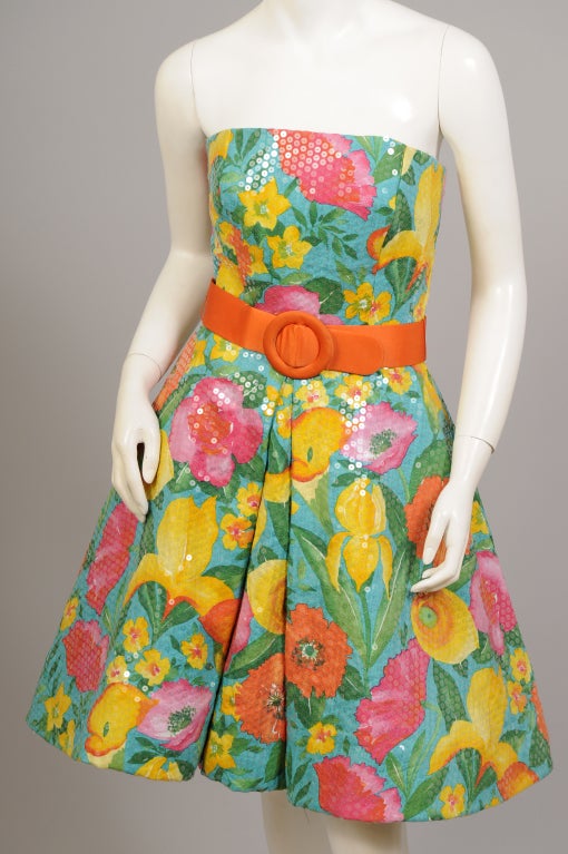 colorful floral dresses