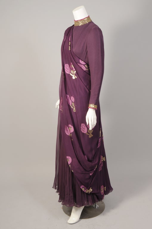 sari inspired dress