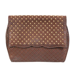 Luc Benoit Studded Suede Bag 3