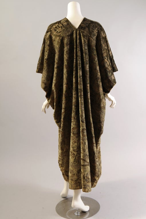 Fortuny Stenciled Velvet Coat 2