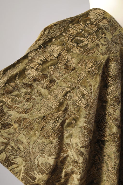 Fortuny Stenciled Velvet Coat 3