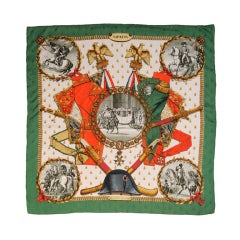 Vintage Hermes Napoeon Scarf by Ledoux