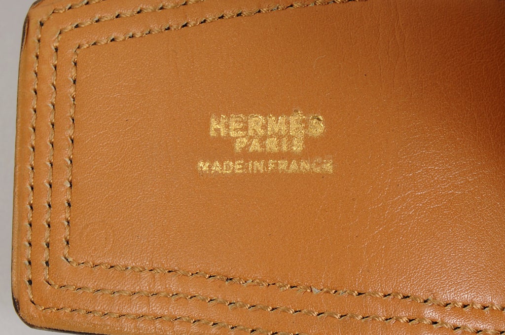 Hermes Crocodile Belt 1