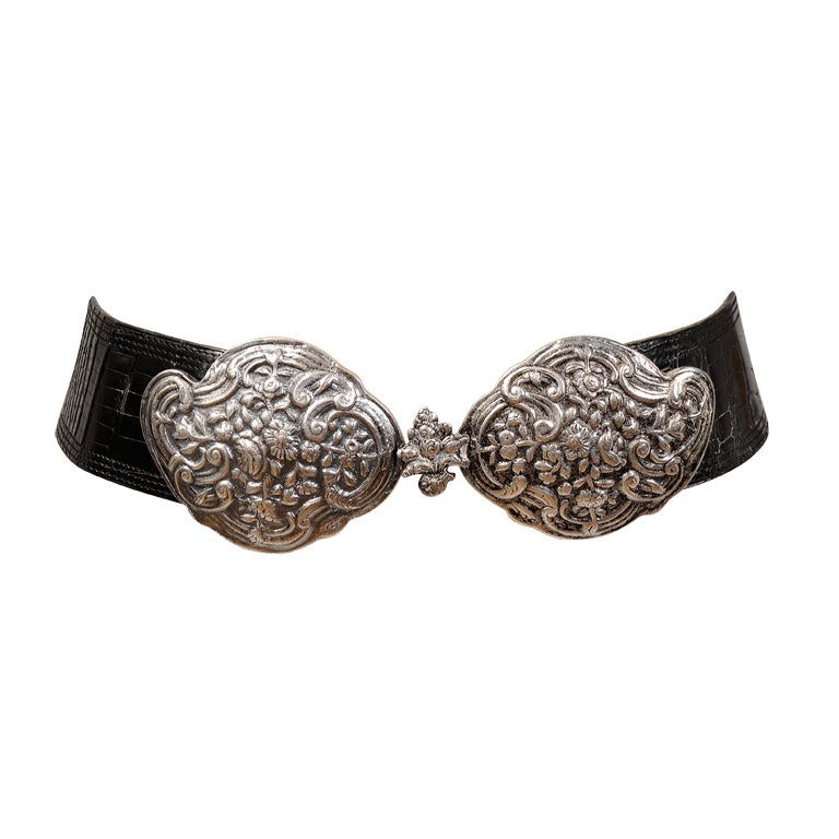 Hermes Crocodile Belt