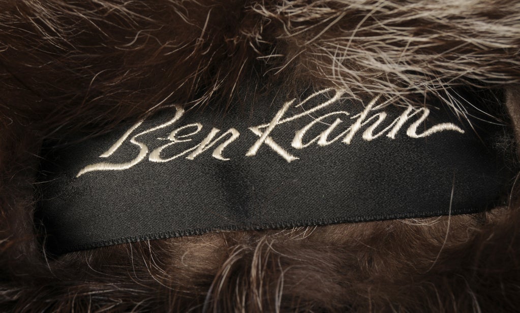 Ben Kahn Silver Fox Stole 1