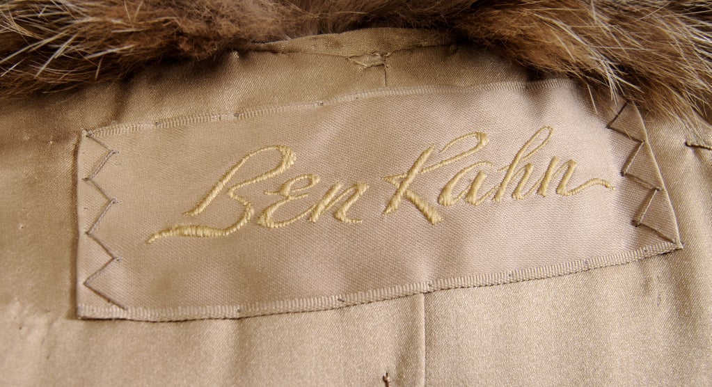 Ben Kahn Luxurious Lynx Coat In Excellent Condition In New Hope, PA