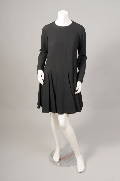 Pierre Cardin Couture Babydoll Dress at 1stdibs