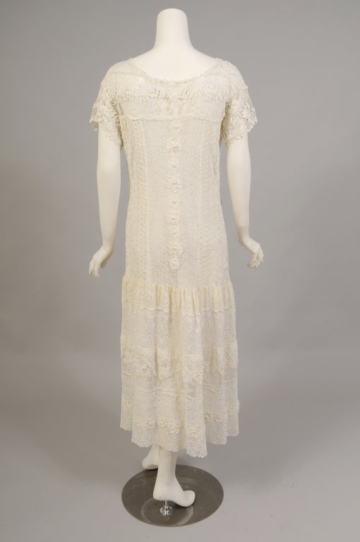 Women's 1920's Irish Lace Dress