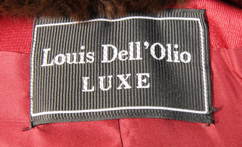 Women's Louis Dell'Olio Sheared Mink Coat