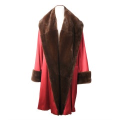 Louis Dell'Olio Sheared Mink Coat