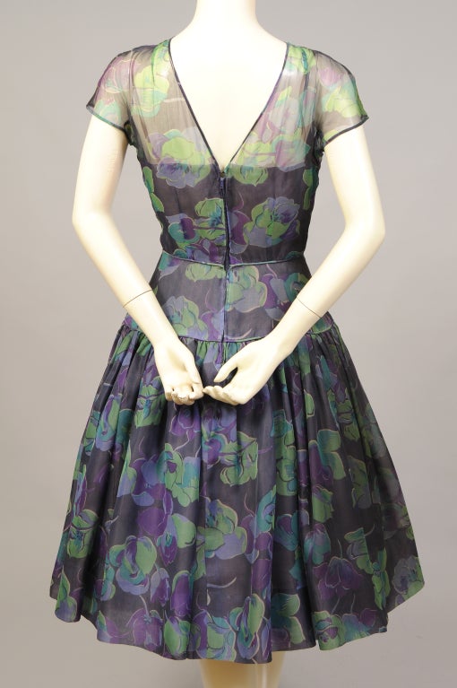 Samuel Winston Organza Dress 2