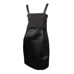 Geoffrey Beene Black & Cream Cocktail Dress 5