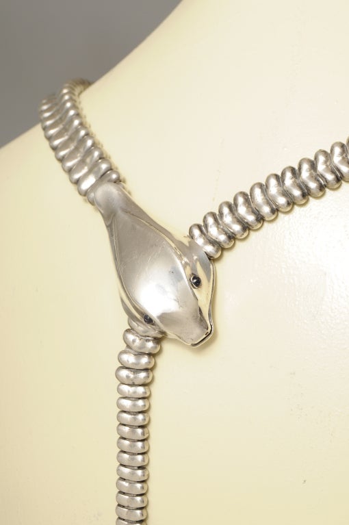 RARE Elsa Peretti for Halston Snake Belt 2