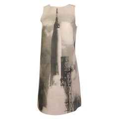 London Series Rare Rocket Ship Paper Dress 5