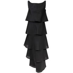 Pierre Cardin Silk Gazar Dress