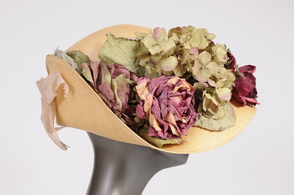 Frank Olive Edwarian Inspired Straw Hat 2