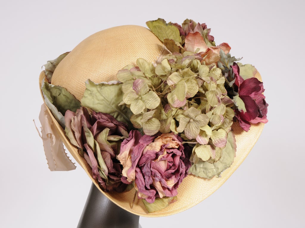 Frank Olive Edwarian Inspired Straw Hat 3