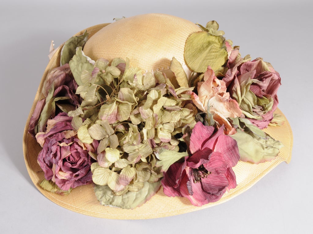 Frank Olive Edwarian Inspired Straw Hat 4