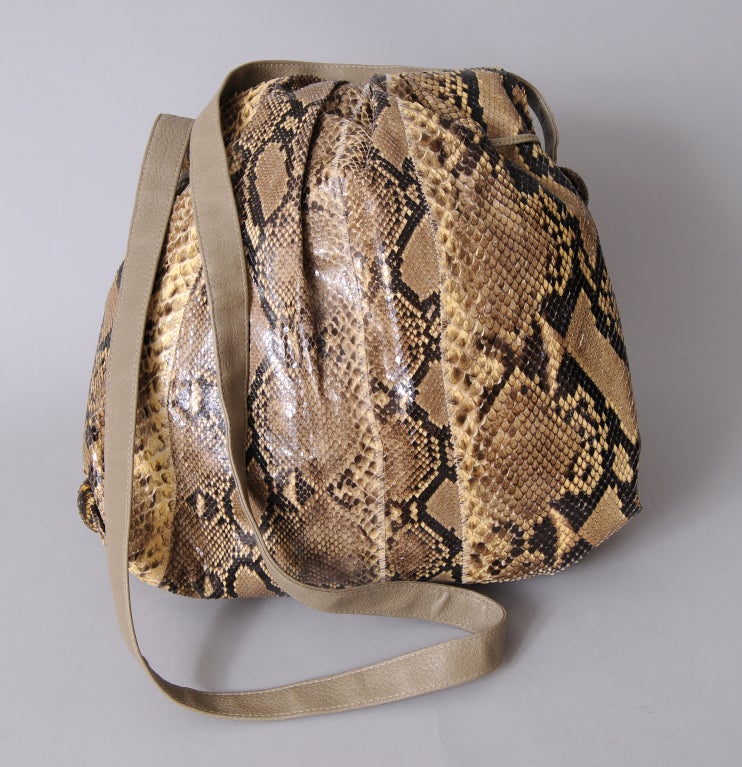 Women's Carlos Falchi Snakeskin Bag