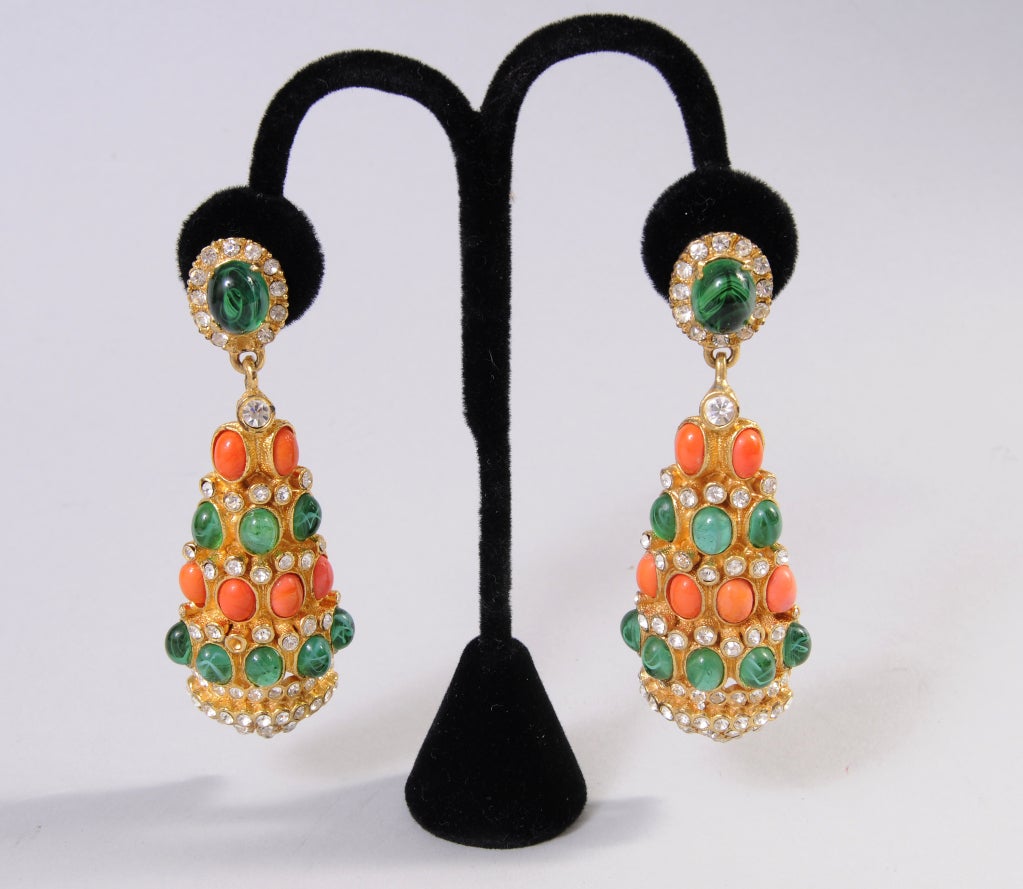 Kenneth Jay Lane Chandelier Earrings