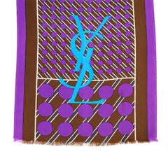 YSL Silk Scarf at 1stDibs | ysl scarf sale, ysl wool scarf sale