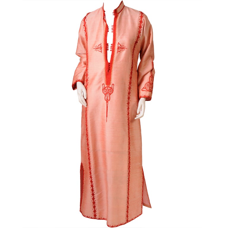 Artisans du Liban Handwoven Silk Caftan