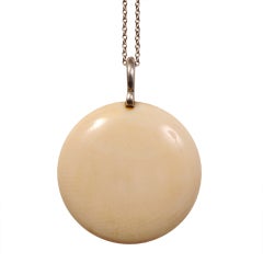 Elsa Peretti Ivory Pendant