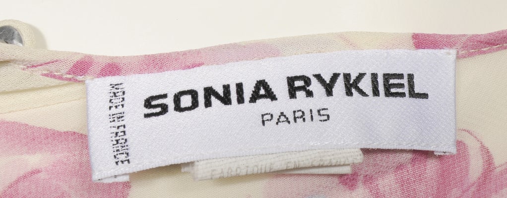 Sonia Rykiel Chiffon Dress 3