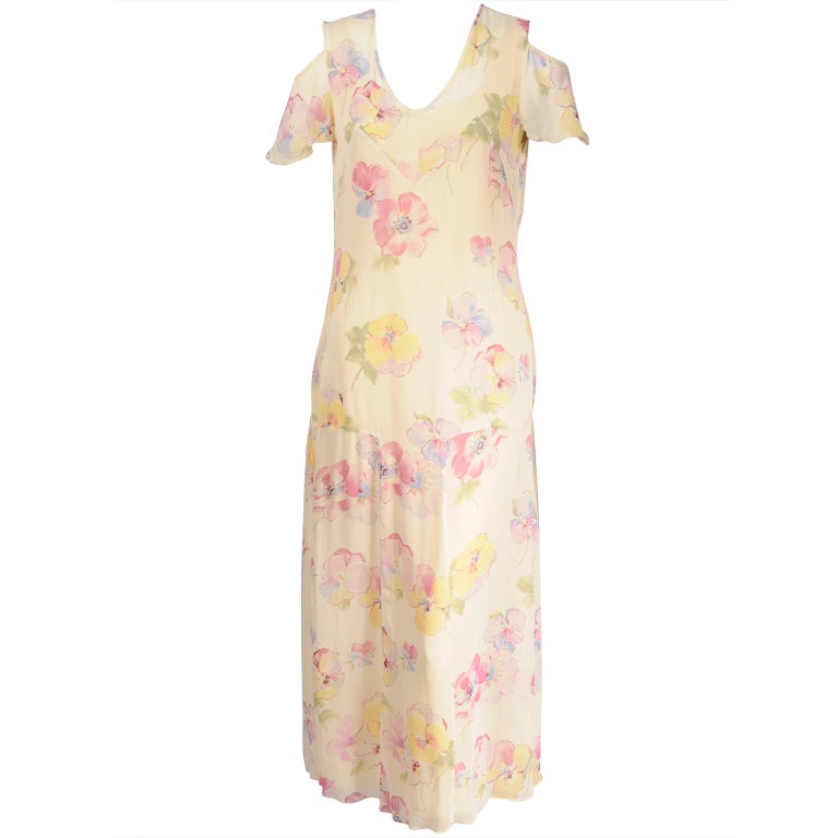 Sonia Rykiel Chiffon Dress