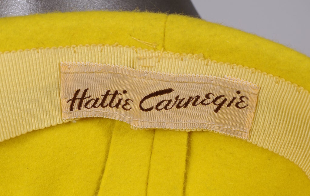 Hattie Carnegie Sculptural Hat 2