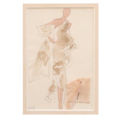 Halston Fashion Illustration by Joe Eula 2