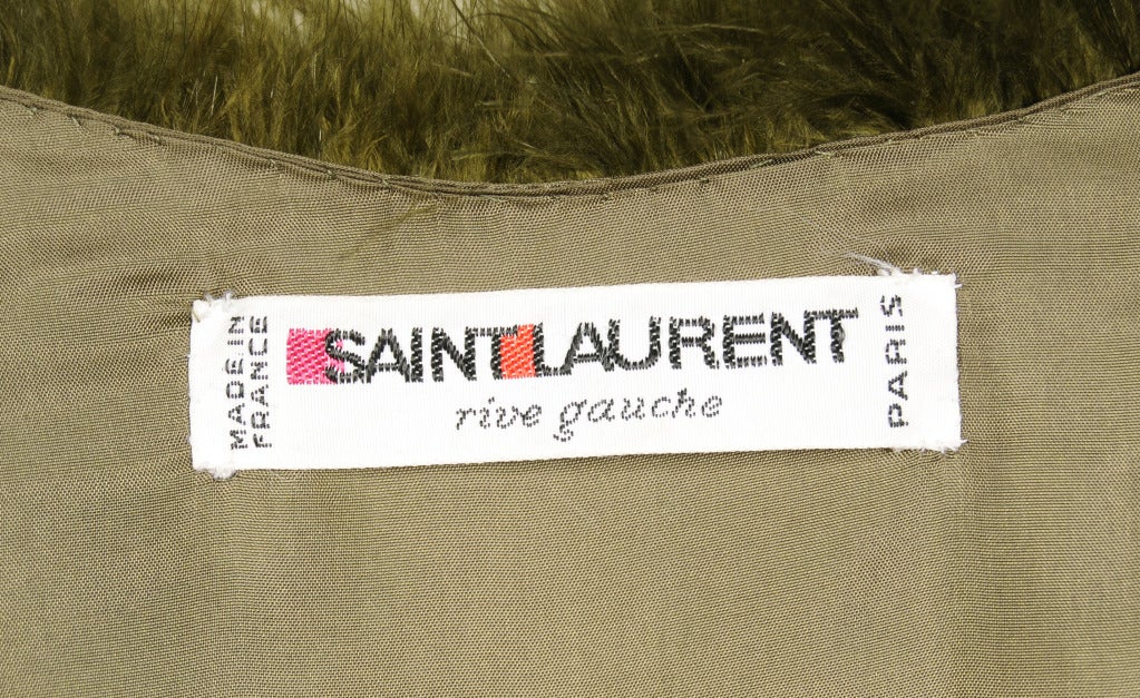 Women's Yves Saint Laurent Marabou Feather Jacket