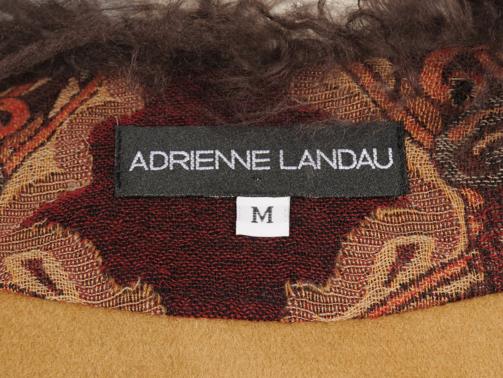 Adrienne Landau Paisley Coat 1