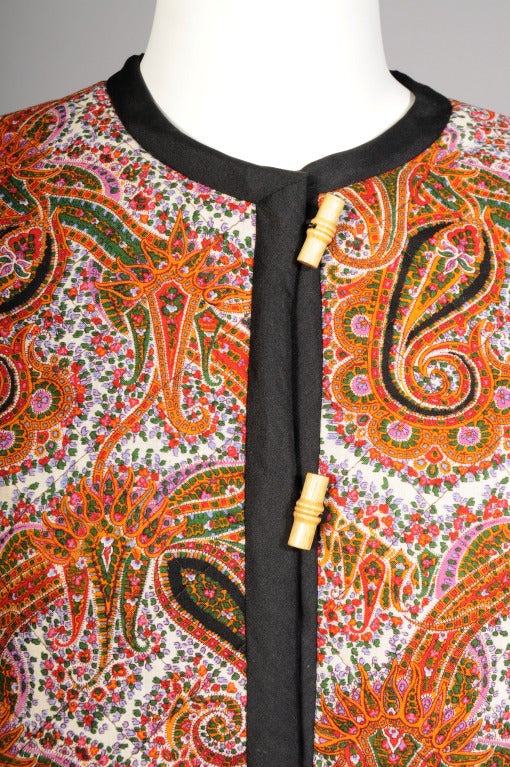 Soleiado Quilted Paisley Jacket