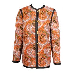 Vintage Soleiado Quilted Paisley Jacket