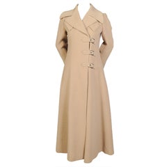 Vintage 1970's Camel Maxi Coat