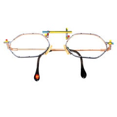 Used Italian Modernist Eyeglass Frames