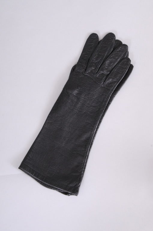 silk lined leather gloves