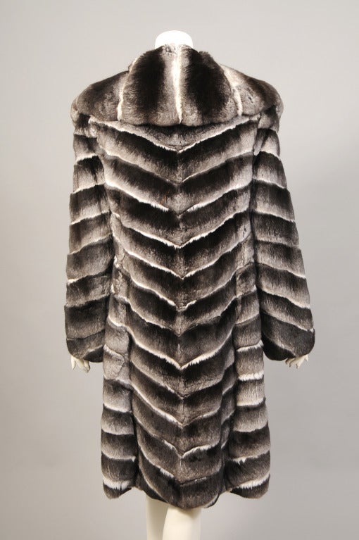 Women's Luxurious Ben Kahn Chinchilla Coat