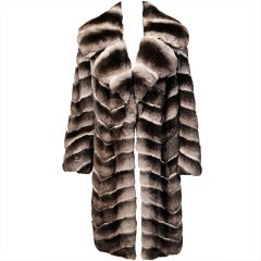 Vintage Luxurious Ben Kahn Chinchilla Coat