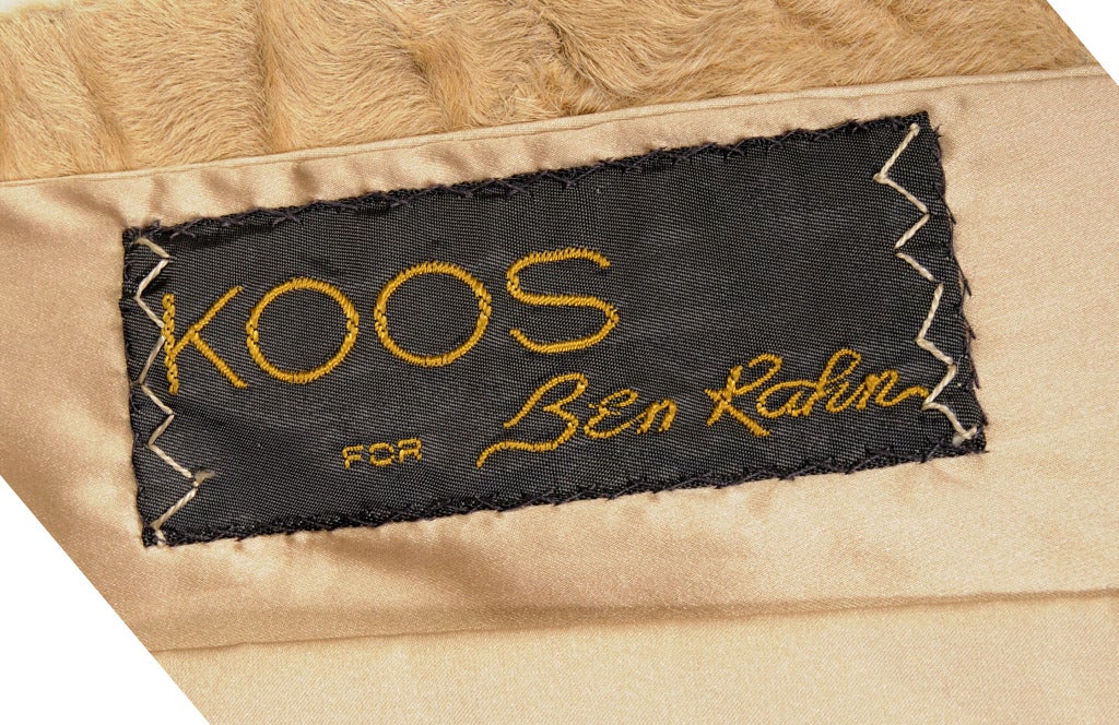 Women's Koos van den Akker for Ben Kahn Broadtail & Sable Wrap