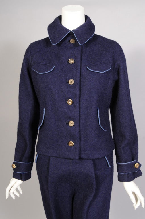 1930's Wool Ski Suit