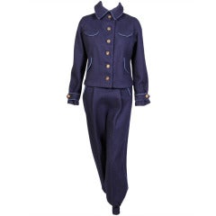 Used 1930's Wool Ski Suit