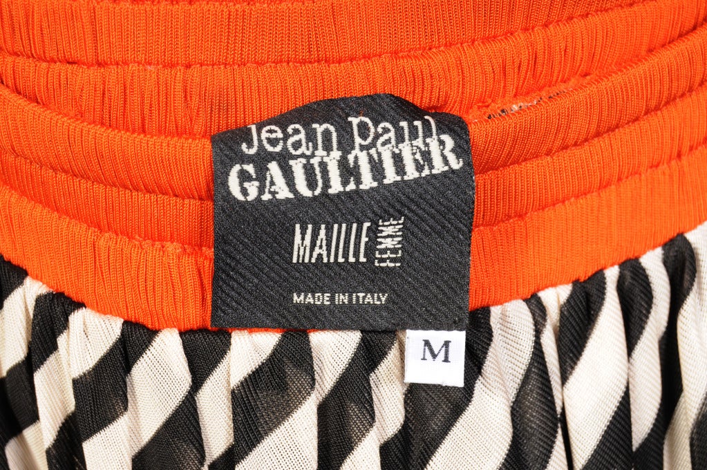 Jean Paul Gaultier Striped Harem Pant/Skirt 1