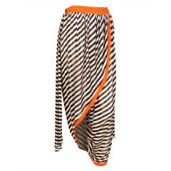 Jean Paul Gaultier Striped Harem Pant/Skirt