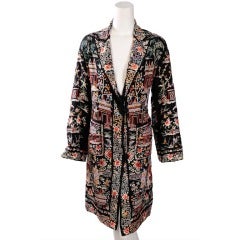 1920's Hand Embroidered Chinese Coat at 1stDibs